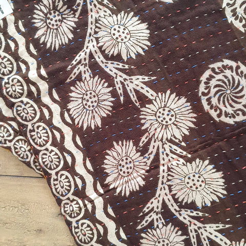 Sari placemats, handmade, set of 2, table mats, reversible