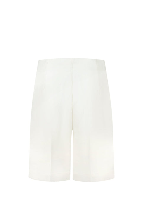 BUNDLE Palmyra Blouse + Sanchi Shorts WHITE - Fransje Sophie