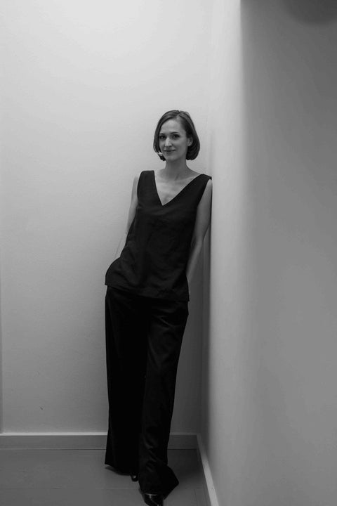 BUNDLE Sanchi Pants + Caral Top BLACK - Fransje Sophie