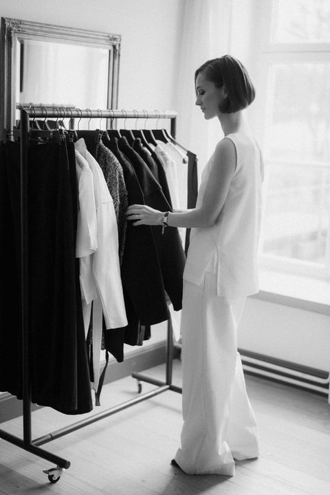 BUNDLE Sanchi Pants + Caral Top WHITE - Fransje Sophie