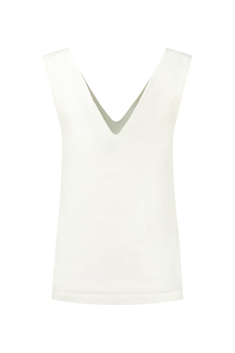 BUNDLE Sanchi Pants + Caral Top WHITE - Fransje Sophie