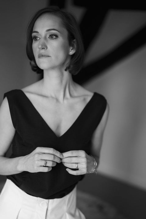 Caral top - black - Fransje Sophie