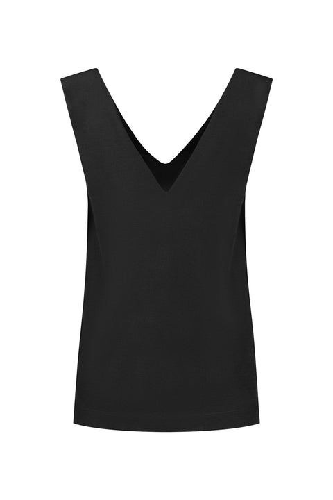 Caral top - black - Fransje Sophie