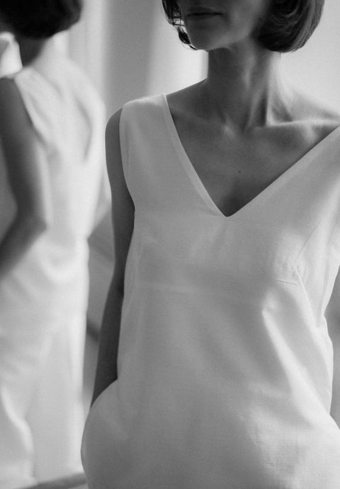 Caral top - off-white - Fransje Sophie