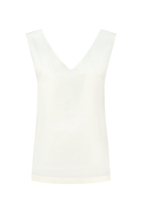 Caral top - off-white - Fransje Sophie