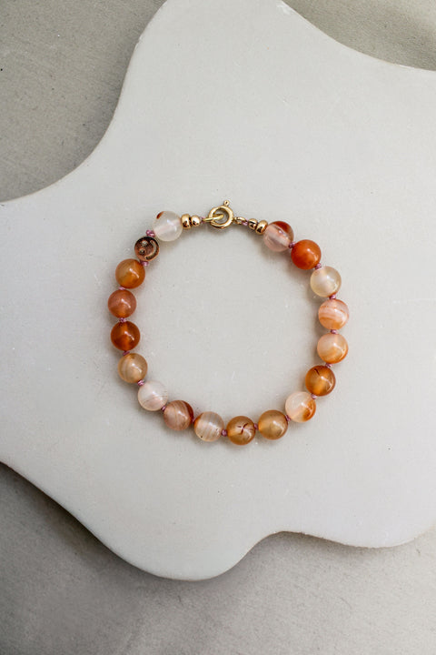 Carneool armband 'Emma'