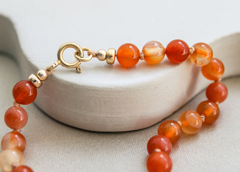 Carneool armband 'Inès'