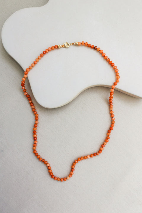 Carneool ketting 'Celia'