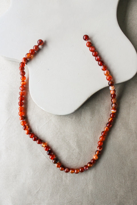 'Mabel' Carneool Ketting