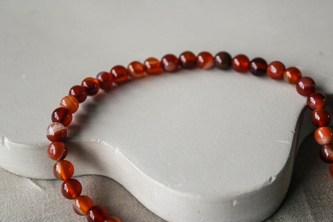 'Mabel' Carneool Ketting