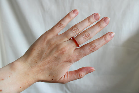 'Nina' Carneool Ring (US 7, 17.3mm)