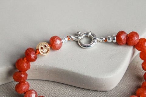 'Claire' Carneool Armband