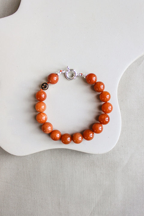 'Julie' Carnelian Bracelet