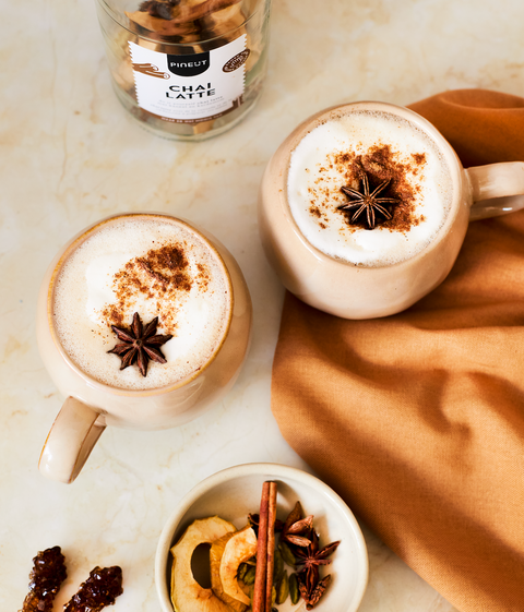 Chai latte maken | DIY drankje in fles | Pineut | BIO | Doos met 6 stuks
