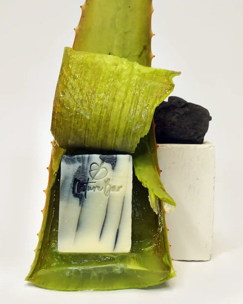 Charcoal &amp; Aloe Vera (facial) soap