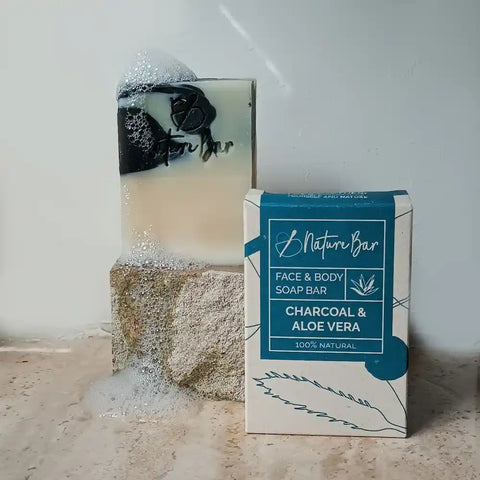 Charcoal &amp; Aloe Vera (facial) soap