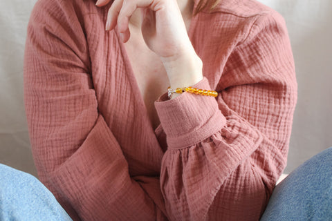 'Mabel' Citrien Armband