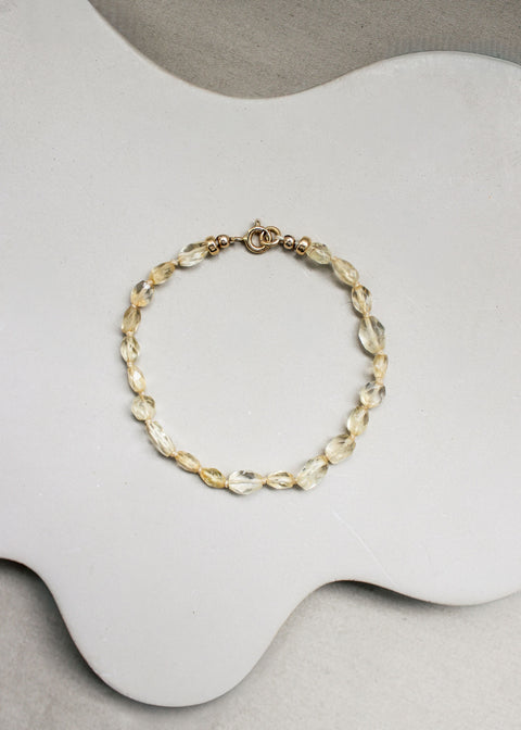 Citrien armband 'Elin'