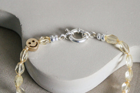 'Elvi' Citrine Bracelet