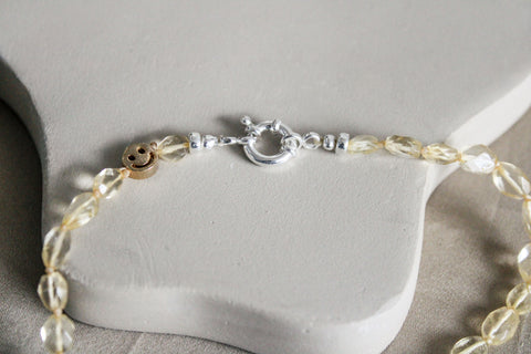 'Elvi' Citrine Necklace