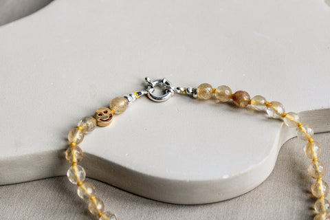 'Esra' Citrine Necklace