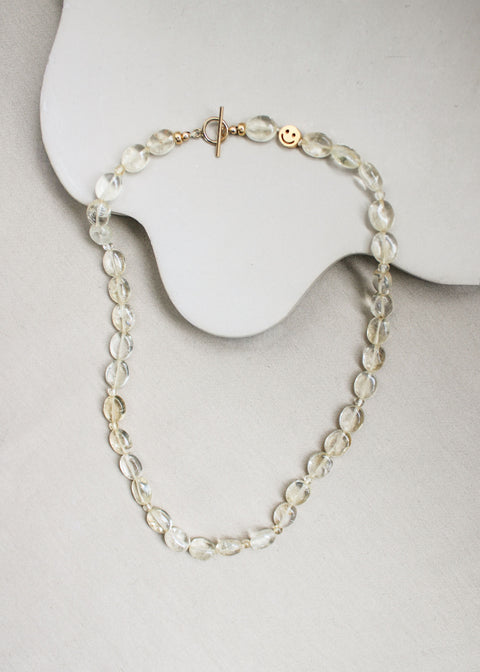 Citrien ketting 'Lena'