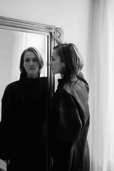 Coat Skara Brae - Herringbone - Fransje Sophie