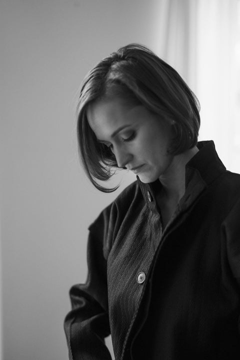 Coat Skara Brae - Herringbone - Fransje Sophie