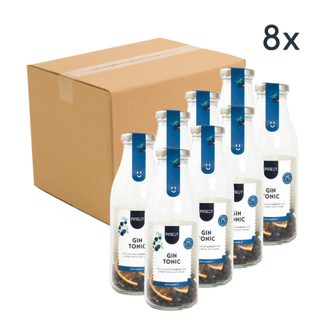 Cocktail | Gin Tonic | Cocktail maken | karaf | BIO | Doos met 8 stuks