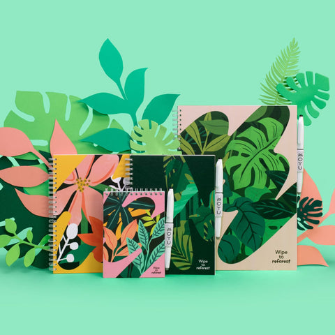 Erasable Notepad A6 - Sandy Jungle