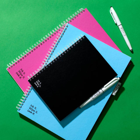 Erasable Notebook Pitch Black