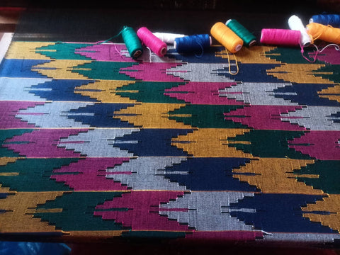 Dhaka pouch, ethically handwoven in Nepal - Shakti.ism | शक्तिवाद