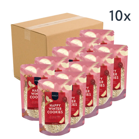 Koekjes bakken | Happy Winter Cookies | pouchbag | Koekjes | Cookies | Doos met 10 stuks