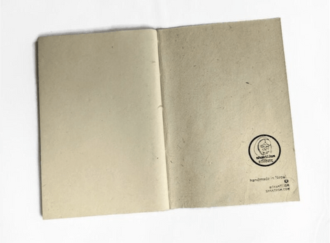 Eco friendly Lokta paper pocket notebook - Shakti.ism | शक्तिवाद