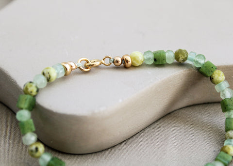 Edelsteen armband 'Daphne'