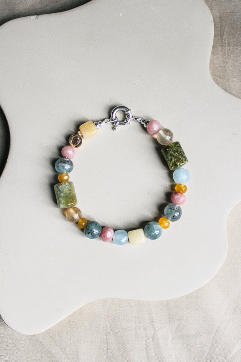 'Fresia' Edelsteen Armband met Citrien