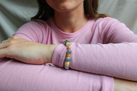 'Freesia' Gemstone Bracelet with Citrine