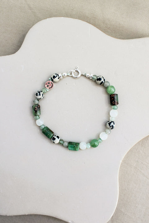 Edelsteen armband 'Ivy'