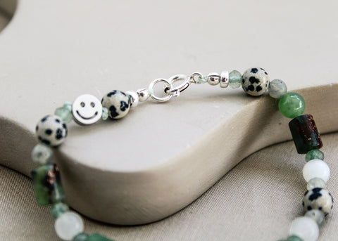 Edelsteen armband 'Ivy'