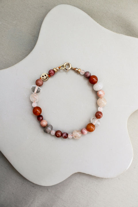 Edelsteen armband 'Marigold'