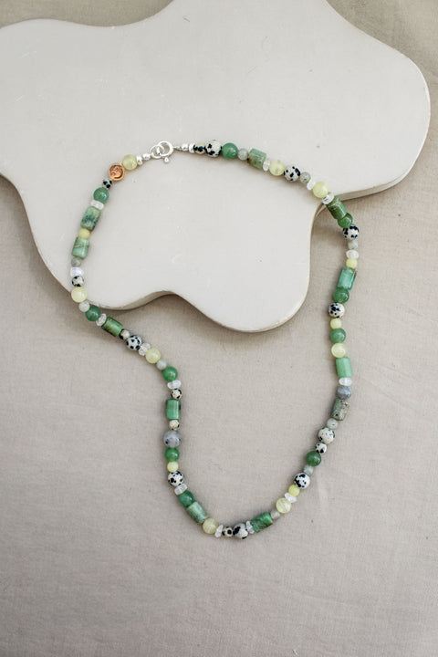 Edelsteen ketting 'Gaia'