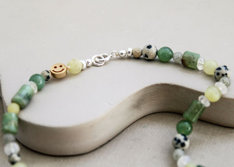 Edelsteen ketting 'Gaia'
