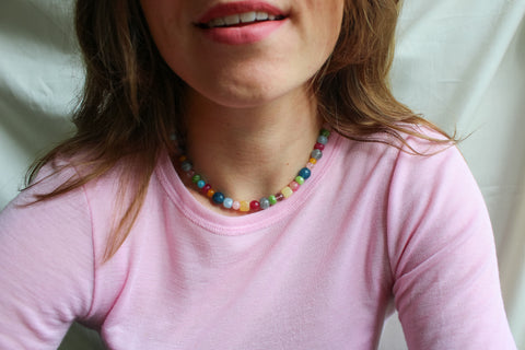 'Lina' Edelsteen Ketting