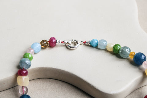 'Lina' Edelsteen Ketting