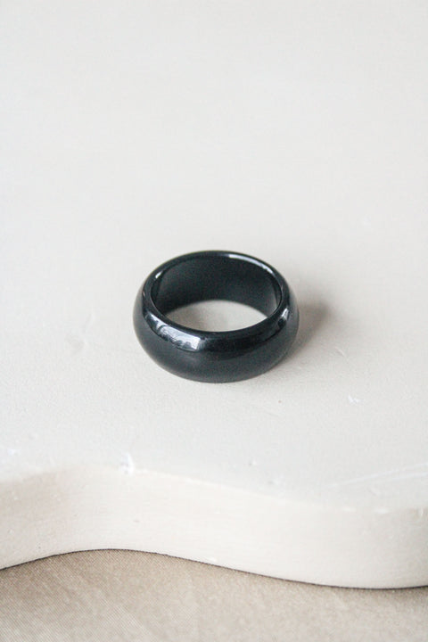 'Charlotte' Agaat Ring (US 8.5, 18.6mm)