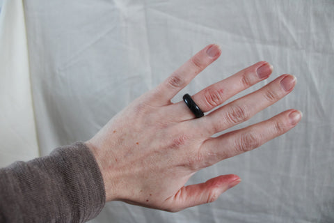 'Mijntje' Agaat Ring (US 7, 17.3mm)