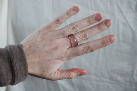 'Stella' Agaat Ring (US 9, 19mm)