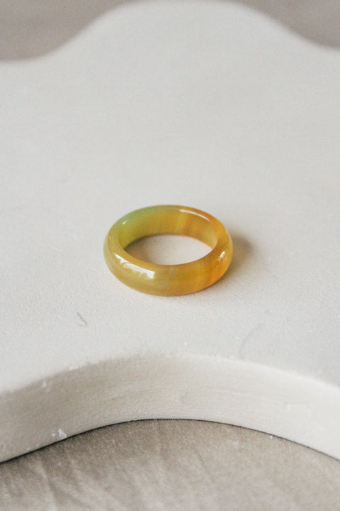 'Sam' Agaat Ring (US 7, 17.3mm)