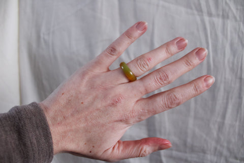 'Sam' Agaat Ring (US 7, 17.3mm)