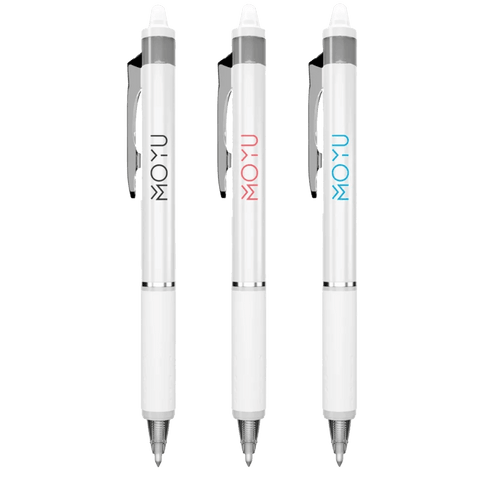 MOYU Pilot Frixion erasable clicker pen trifecta